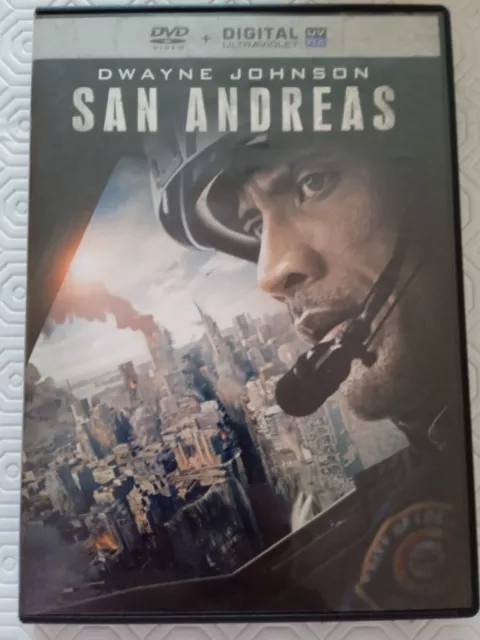 Dvd San Andreas avec Dwayne Johnson, Comme neuf