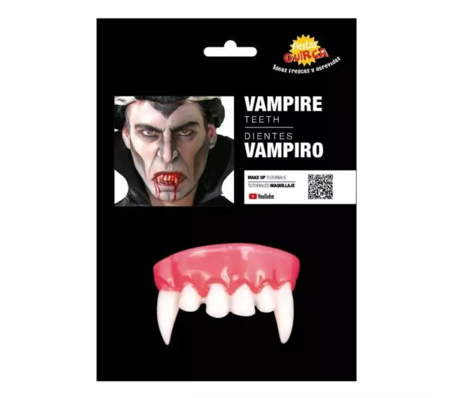 Dentiera denti vampiro dracula