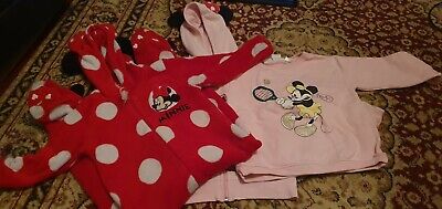 Girls Minnie Mouse Bundle 2-3 Years...zara,h&m,primark...excellent condition