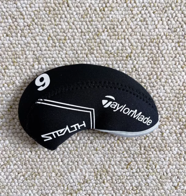 Black TaylorMade Stealth Neoprene Golf Iron Covers Headcover 10Pcs UK