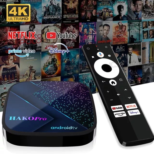 Neu Smart TV BOX 2GB+16GB Android 11.0 Quad Core WIFI Netzwerk Media Player.2024