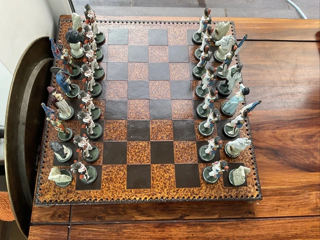 Battle of Waterloo chess set