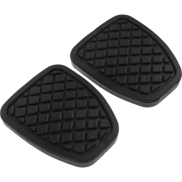 2pcs Clutch Pedal Covers Brake Pedal Pads Rubber Pads Auto Interior Accessories