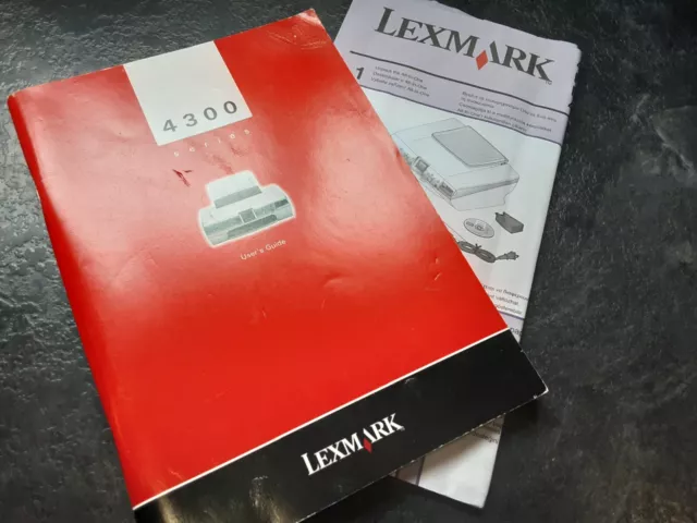 Lexmark Printer 4300 Series User's Guide Owners Manual