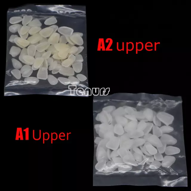 Ultra-Thin Dental Temporary Crown Teeth Veneers Resin Anterior A1/A2 upper