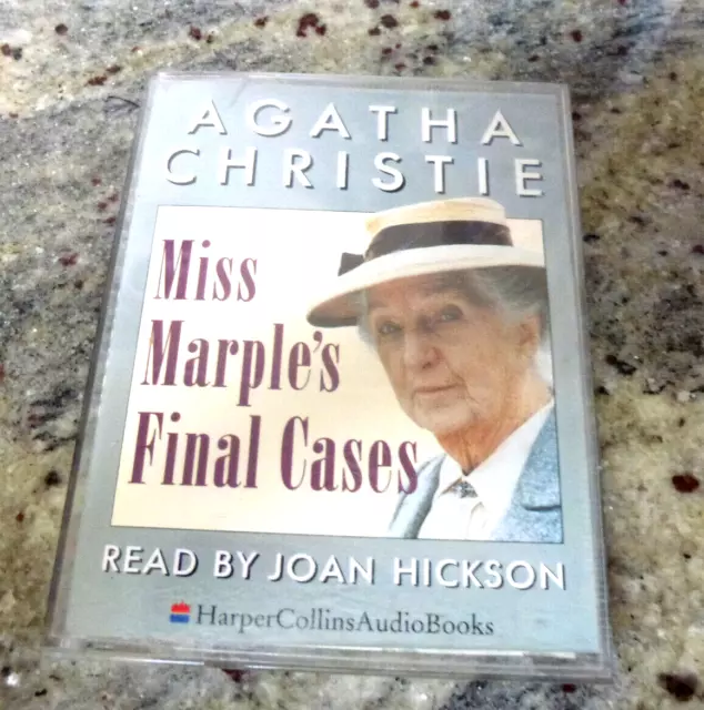 AUDIO Tapes - Miss Marple's Final Cases by Sgatha Christie Read  by Joan Hickson