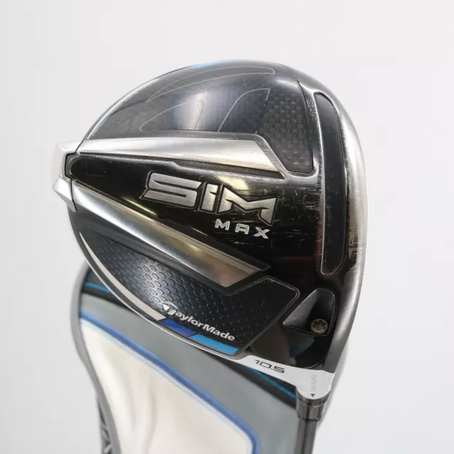 TaylorMade SIM Max Driver 10.5 Degrees Graphite S Stiff RH Right-Handed P-131593