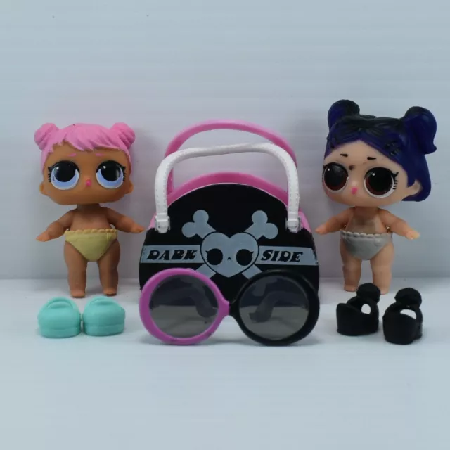 LOL Surprise Doll Series 3 Confetti Pop Lil Dawn & Lil Dusk Opposites Ultra-Rare 2