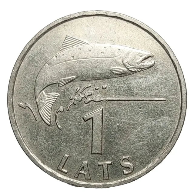 Latvia 1 Lats 1992 Coin S416