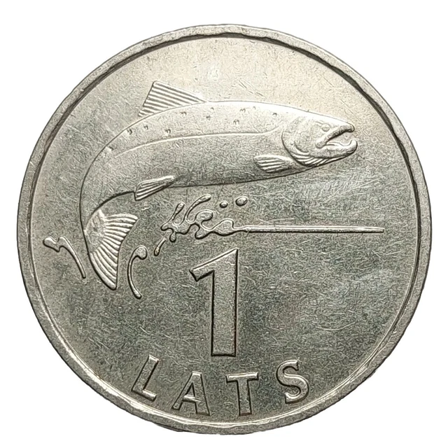 Latvia 1 Lats 1992 Coin S416