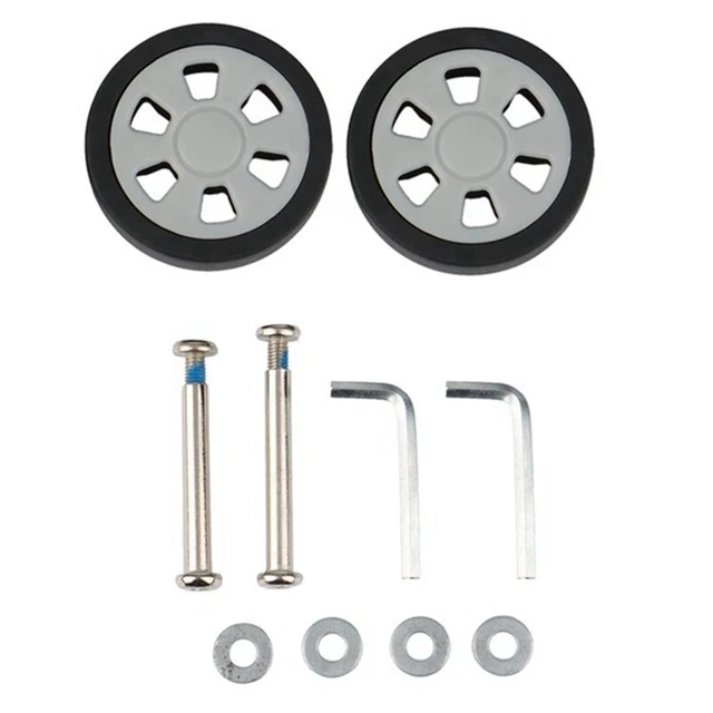 Luggage Accessories Wheels Aircraft Suitcase Pulley Rollers Mute Wheel Wear H5E2