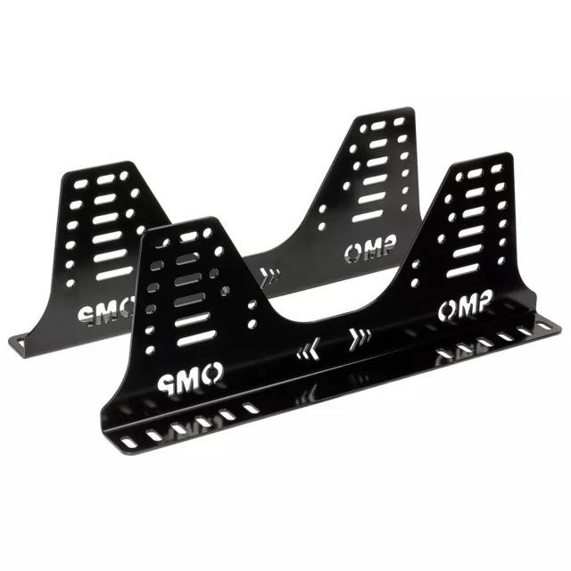 OMP Steel Race/Rally FIA Approved Seat Side Mounts - High Profile - 495mm Long