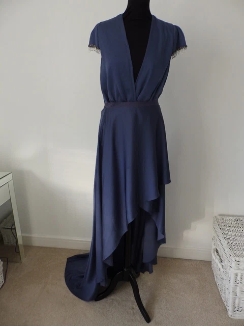 mauve bridesmaid dresses plus size Mismatched Mermaid – Lisposa Grey Tag Ken's Steak House Bleu colour:BLUE FLORAL PRINT Royal Blue