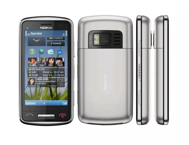Nokia C6-01 en Argent Portable Mannequin Attrappe - Accessoires,Déco,Exposition