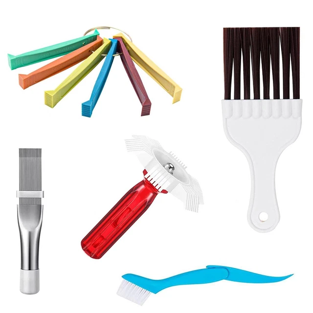 Haute Qualité Spulenbürste 5 Pièce Remplacement Lamellenreiniger Set Accessoires