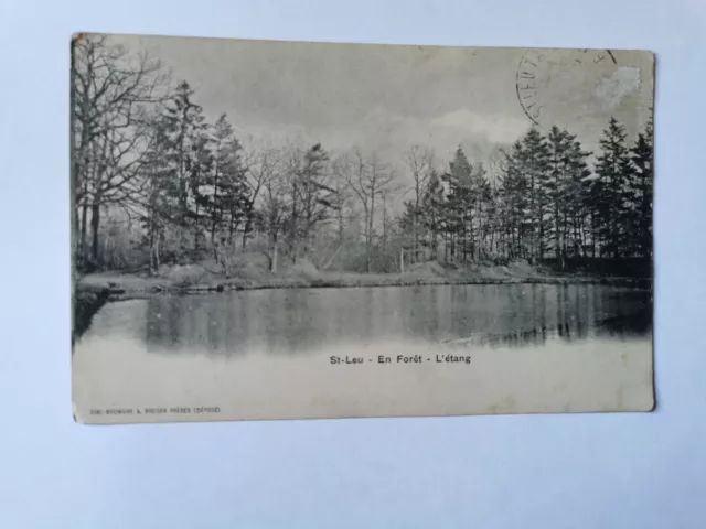 CPA 95 ST-LEU - En Forêt - L'Etang