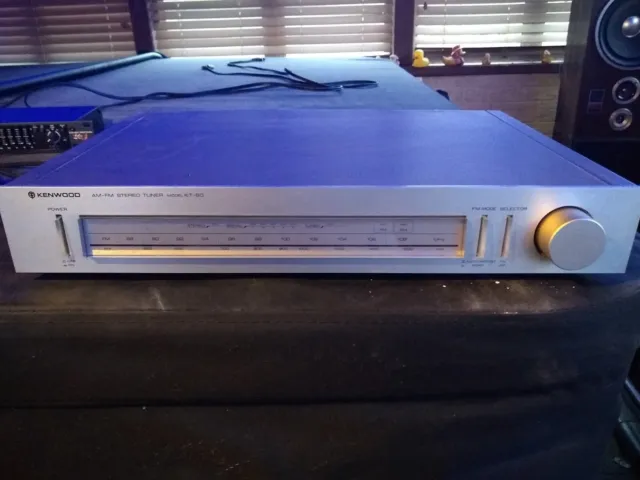 vintage kenwood am-fm tuner