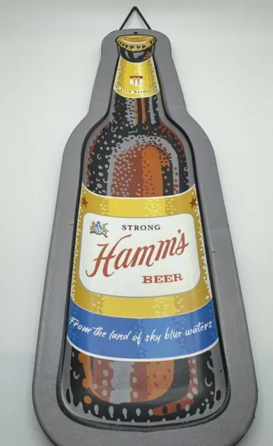 Hamms Metal Beer Sign/Ash Tray