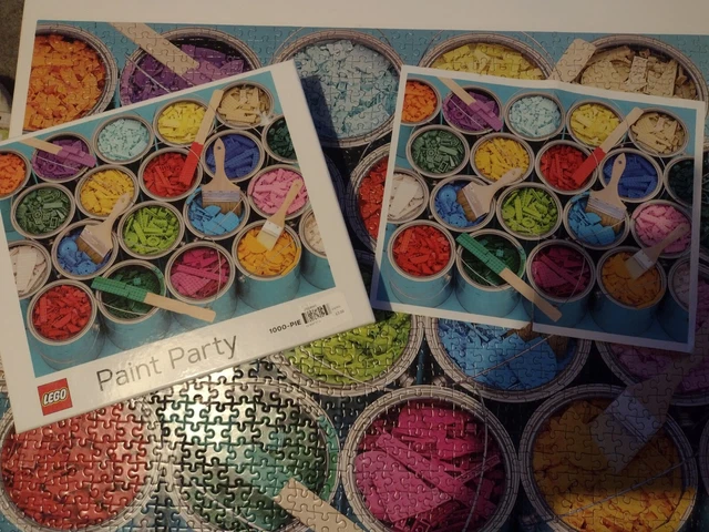 Lego jigsaw puzzle paint party deals