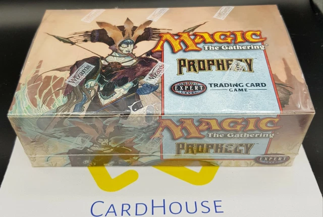 MTG PROPHECY BOOSTER Box Magic The Gathering 2000 Factory Sealed EUR 959,73 - PicClick IT MTG PROPHECY BOOSTER Box Magic The Gathering 2000 Factory Sealed EUR 959,73 - PicClick IT
