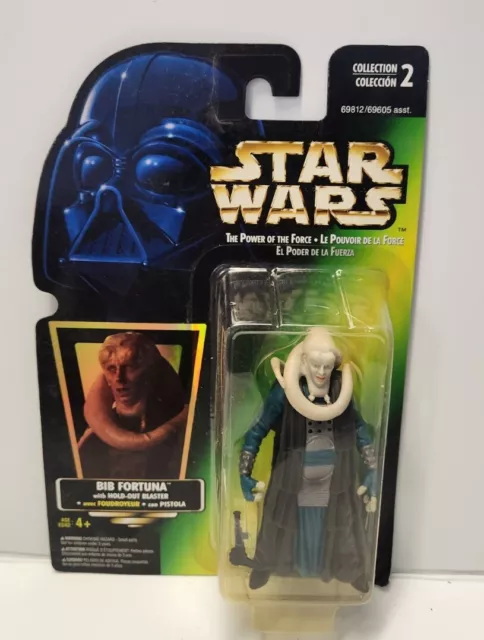 Star Wars The Power Of The Force Bib Fortuna Action Figure Hasbro