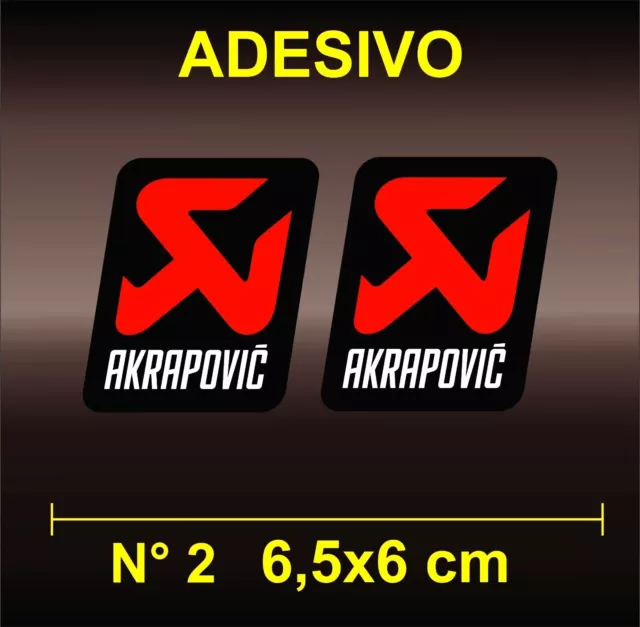 Adesivi Sticker  AKRAPOVIC | MOTOGP DUCATI HONDA YAMAHA  APRILIA VR46 YOSHIMURA