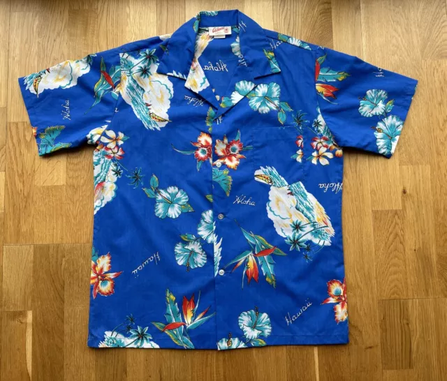 Original 80Er Hawaiiisches Shirt Usa M