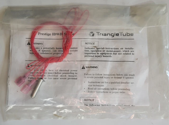 OEM Triangle Tube Prestige IDWH Water Heater Sensor PSRKIT22
