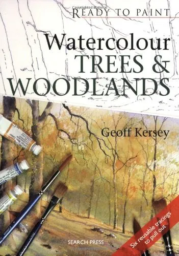 Watercolour Trees and Woodlands (Ready to Paint) By Geoff Kersey
