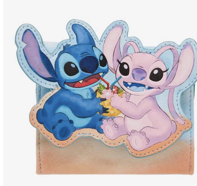DISNEY OUR UNIVERSE Lilo & Stitch Wallet With Angel New 69.99 PicClick