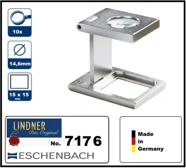 Eschenbach 1255 Compte-fils Grossissement: 10 x Lentille: () 14.6 mm