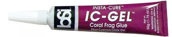Bob Smith Industries IC-GEL 50gm Tube BSI-115 Instant Kit Corail Et Frag Glue