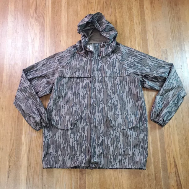 Vintage Columbia Sportswear Camo Jacket Mens Sz XL / 2XL Hunting Fishing Rain