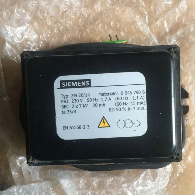 ONE New   Ignition transformer ZM20/14 FAST SHIP #D5