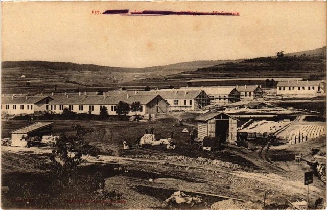 CPA AK Militaire - Camp du Regiment d'Infanterie (698177)