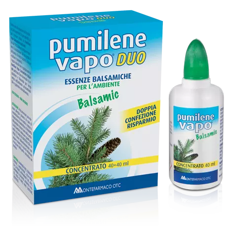 Pumilene® Vapo Concentrato Balsamic MONTEFARMACO 2 Flaconcini Da 40ml