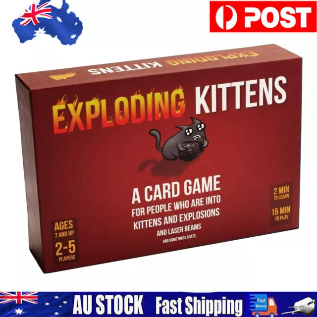 Exploding-Kittens Original Edition Card Games Party Game for Adults Teens Kids✅