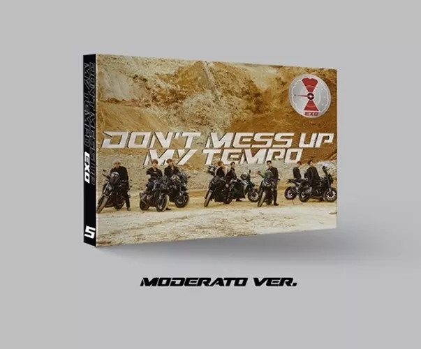 EXO[Don't Mess Up My Tempo] 5. Album moderate CD + Poster + Buch + Vorbestellung + etc + Geschenk