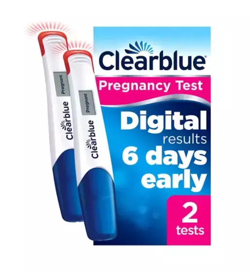 Clearblue Schwangerschaftstest 2 digitale Früherkennungstests