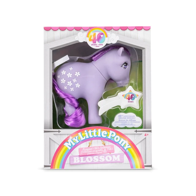 My Little Pony Classic 40th Anniversary Original Ponies Blossom Pony Figure