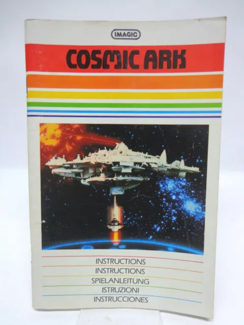 Manuel - Mode D'Emploi Atari - Cosmic Ark