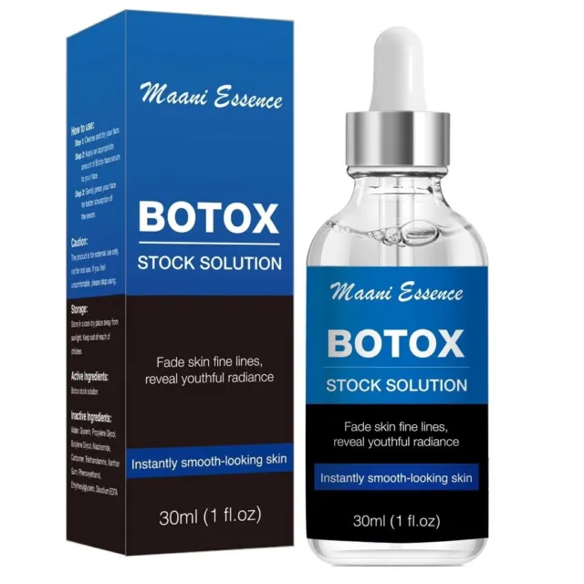 Botox Face Serum, Botox Stock Solution, Instant Face Lift, Anti Aging Serum, 30M