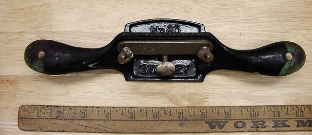 Antique Stanley SW No.80 Scraper,Pat's 6-2-14,6-23-14,Orig. Unrestored,W/NO IRON