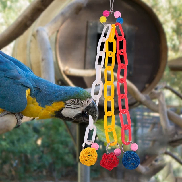 1Pc Vogel Molaren Spielzeug Papagei Kauen Spielzeug Vogel Biss Spielzeug 12