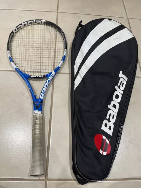 huis Triviaal Ham BABOLAT PURE DRIVE GT Technology Tennis Racket Woofer System 4 1/2" w/Carry  bag $99.99 - PicClick