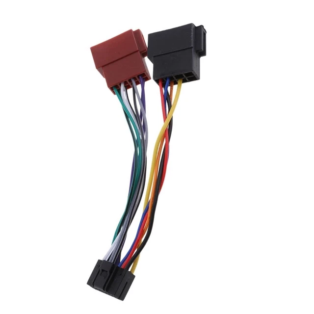 For Audio Iso Standard Harnais Connecteur Voiture 1Pieces Accessoires Adaptor