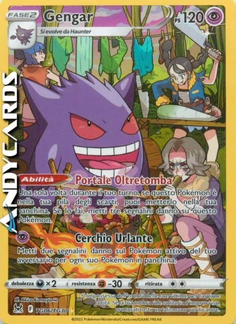 GENGAR TG06/TG30 • Rara Holo • Origine Perduta SWSH11 POKEMON