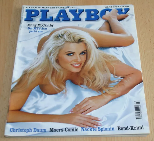 Playboy Magazin März 3/97 Jenny McCarthy - Der MTV - Star packt aus.