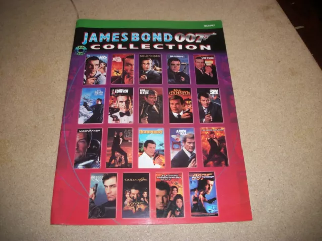 The James Bond 007 Collection - Trumpet- Sheet Music Book- No Cd