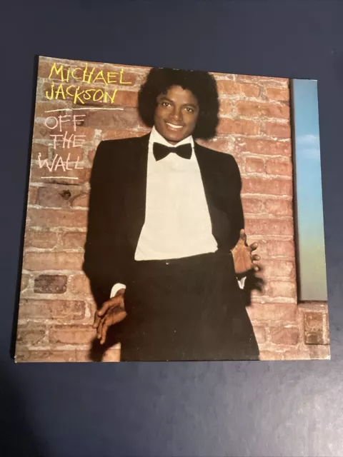 Michael Jackson Off The Wall Album LP  Gatefold Cover Orange Epic Label Vinyl
